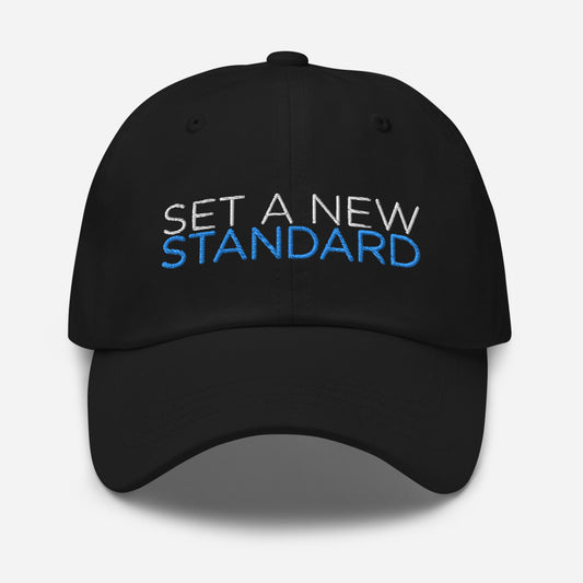 "Set a New Standard" Dad hat