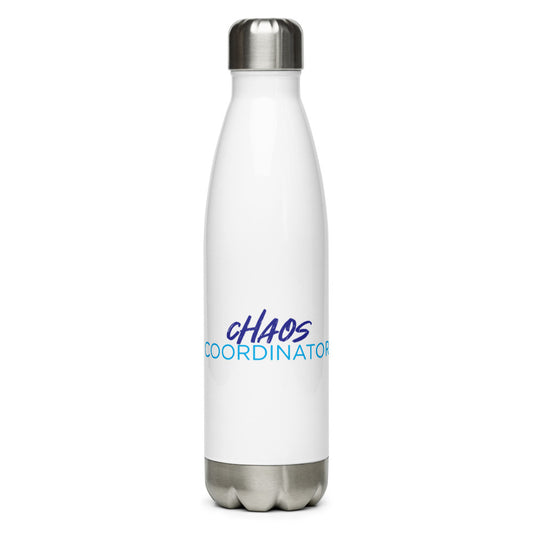 "Chaos Coordinator" Stainless Steel Water Bottle