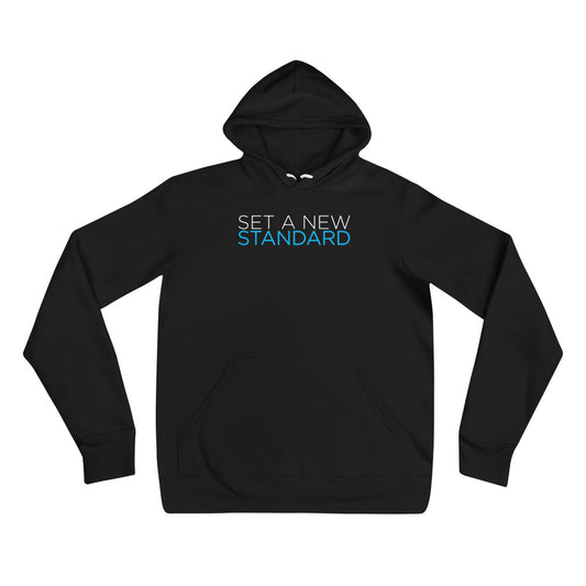 "Set A New Standard" Unisex hoodie