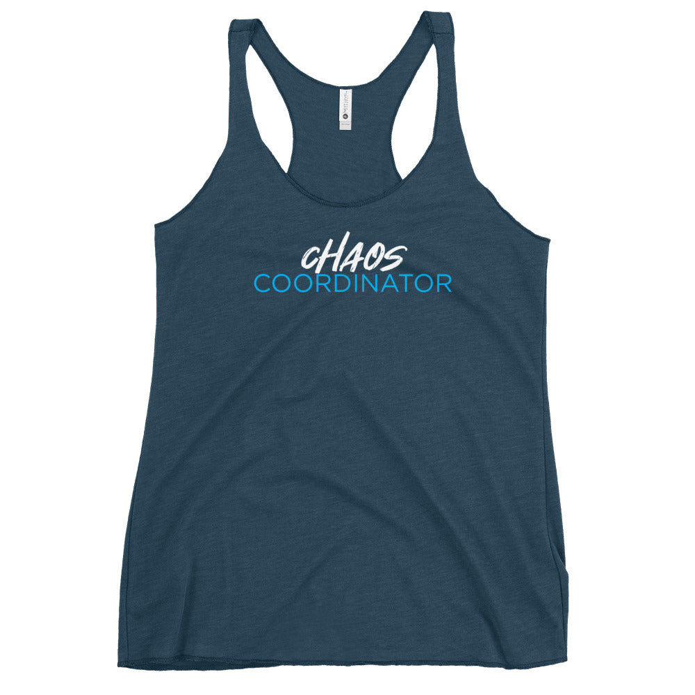 "Chaos Coordinator" Women's Racerback Tank